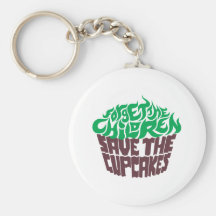 Forget the Children - Green+Dark Chocolate Key Chains