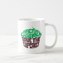 Forget the Children - Green+Dark Chocolate Coffee Mugs