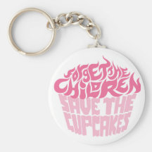 Forget the Children - Magenta+Pink Keychains