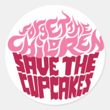 Forget the Children - Pink+Maroon Sticker