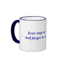 Forgetfulness mugs