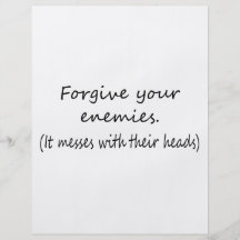 Forgive Your Enemies Custom Flyer