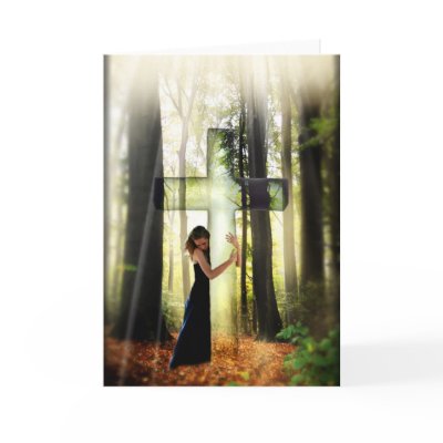 Forgiven (Contemporary Christian Art Card) by StacyLeeArt