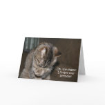 Forgotten Birthday Greeting Card