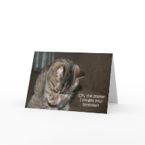 Forgotten Birthday Greeting Card