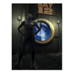 Forgotten Robot Sentry Postcard