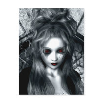 Forgotten Tempest Gothic Postcard