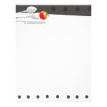 fork stuck tomato spoon knife dining recipe insert letterhead template