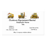 Forklift Truck Business Cards