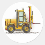 Forklift Truck Kids Sticker