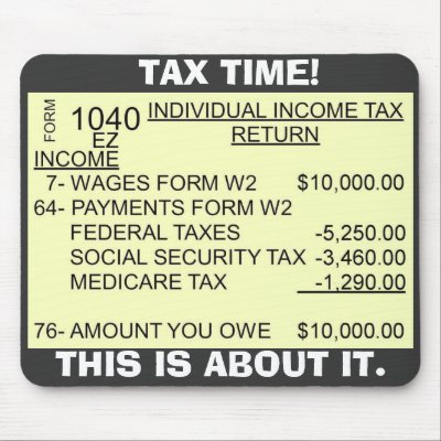 FORM_1040, TAX TIME!, THIS IS ABOUT IT. by KABSANNIE
