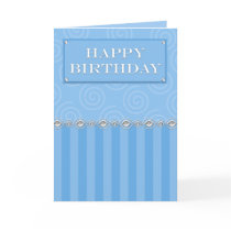 Formal Birthday Card