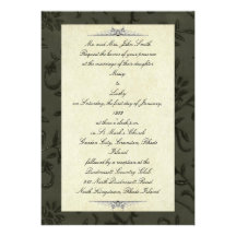 Formal Black Invitation