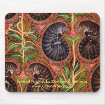 Formal Paisles, Formal Paisley, by Darlene P. C... Mouse Mats