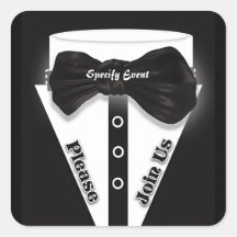 Formal party tuxedo elegance stickers
