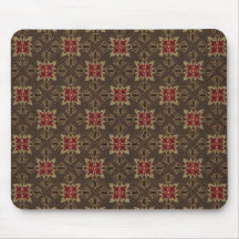 Formal Victorian Mosaic Mouse Pads