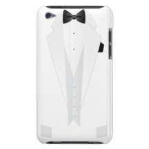 Formal White Mens' Tuxedo Suit iPod Touch Case