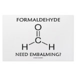 Formaldehyde Need Embalming? (Chemistry Humor) Stationery Design