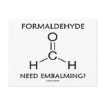 Formaldehyde Need Embalming? (Chemistry Humour)