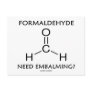 Formaldehyde Need Embalming? (Chemistry Humour)