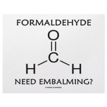 Formaldehyde Need Embalming? (Chemistry Humour)