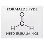 Formaldehyde Need Embalming? (Chemistry Humour) letterhead