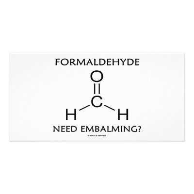 Formaldehyde Need Embalming? (Chemistry Humour) by wordsunwords