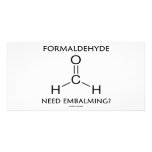 Formaldehyde Need Embalming? (Chemistry Humour) photo cards
