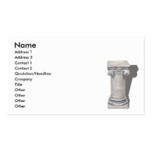FormalPedestalCard, Name, Address 1, Address 2,... Business Cards