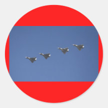 formation de jet autocollant rond