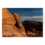 Formations in Red Rock; Customizable Greeting Cards