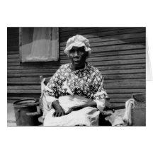 Former Slave Portrait, 1930s Cards
