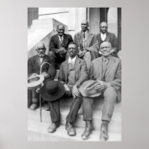 Former Slaves, Old Slave Day, Southern Pines NC Poster