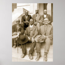 Former Slaves, Old Slave Day, Southern Pines NC Poster