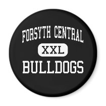 Forsyth Central - Bulldogs - High - Cumming Fridge Magnet