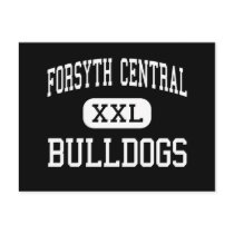 Forsyth Central - Bulldogs - High - Cumming Post Card