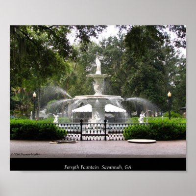Forsyth Fountain Posters by ktyqueen