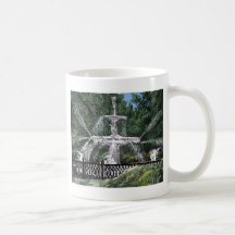 Forsyth Park Water Fountain Savannah Georgia GA Mugs