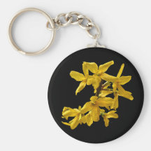 Forsythia Keychain