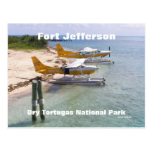 Fort Jefferson, Dry Tortugas National Park Post Card