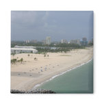 Fort Lauderdale Coastline Magnet
