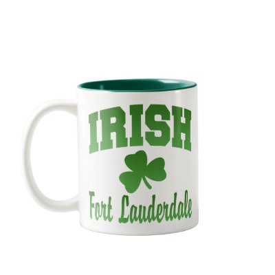 Fort Lauderdale Irish Mug by irish_shirts