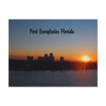 Fort Lauderdale sunrise Postcard