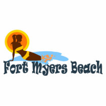 Fort Myers Beach. Photo Cut Out