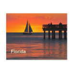 Fort Myers sunset Postcard