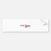 Fort Payne Alabama Classic Design Bumper Sticker