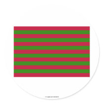 Fort Sackville Flag Round Sticker