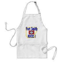 Fort Smith Rocks ! (blue) Apron