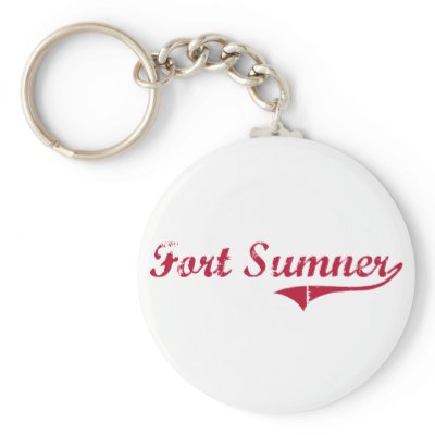 Fort Sumner New Mexico Classic Design Key Chain by cityshirt