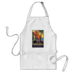 Forth Bridge - Vintage Travel Poster Art Aprons